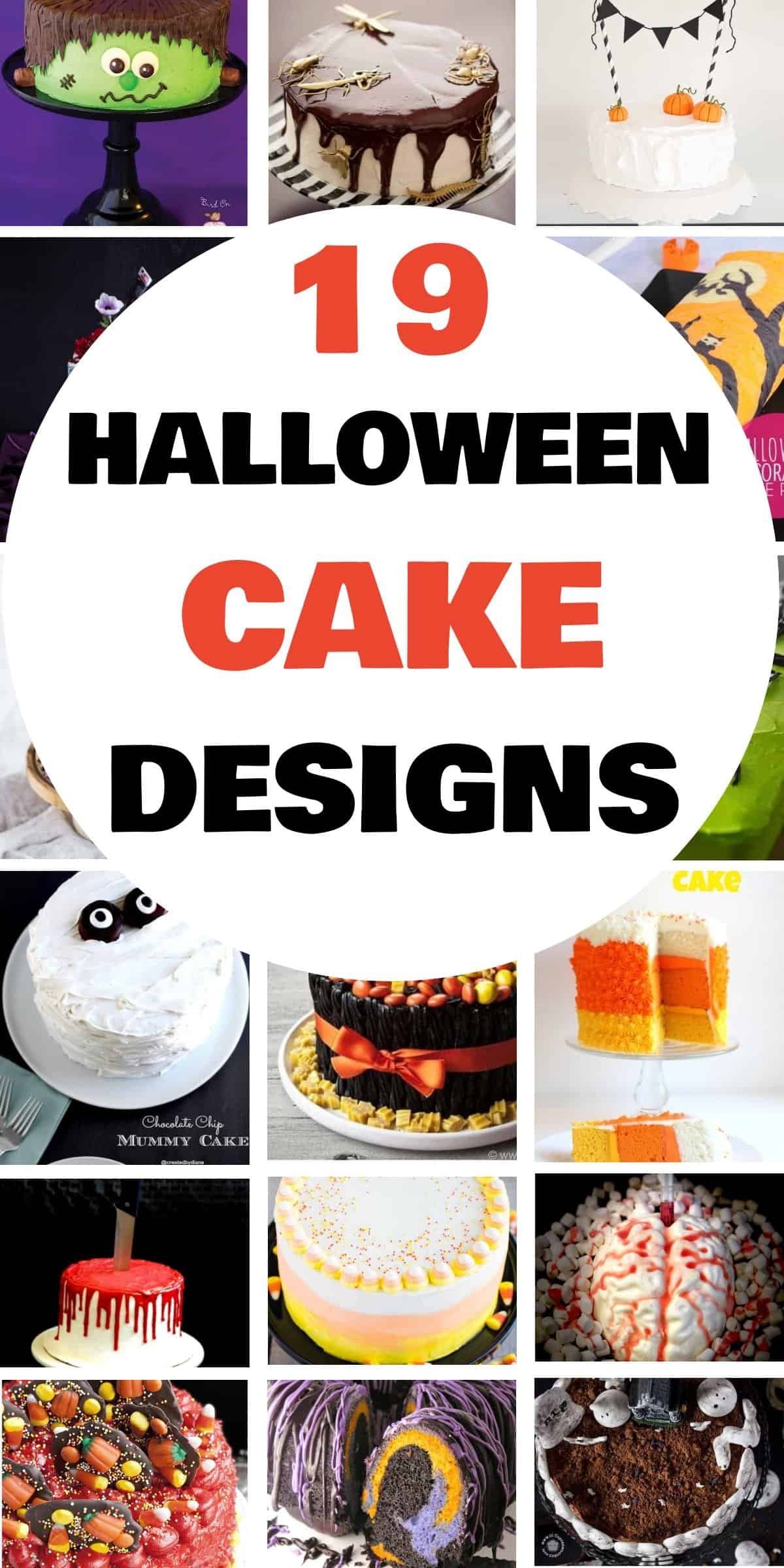 19 Spooky Halloween Cake Designs