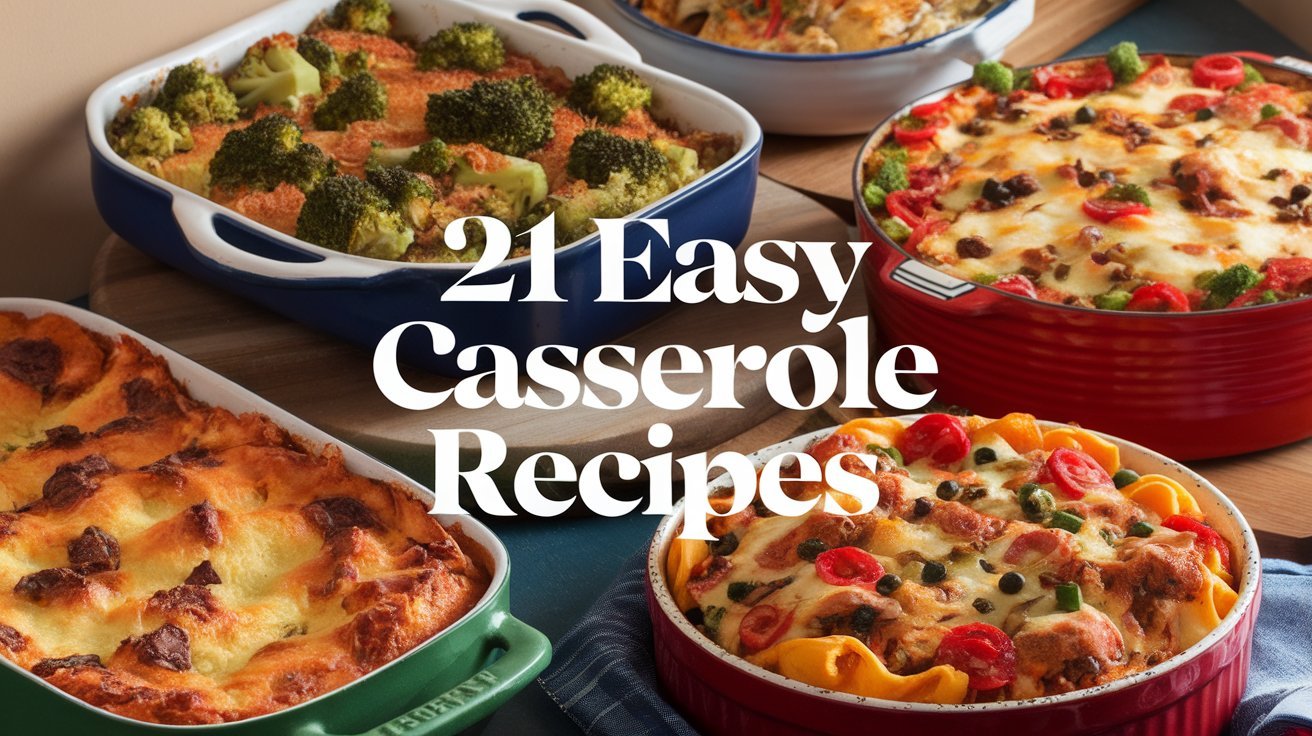 21 Easy Casserole Recipes 1