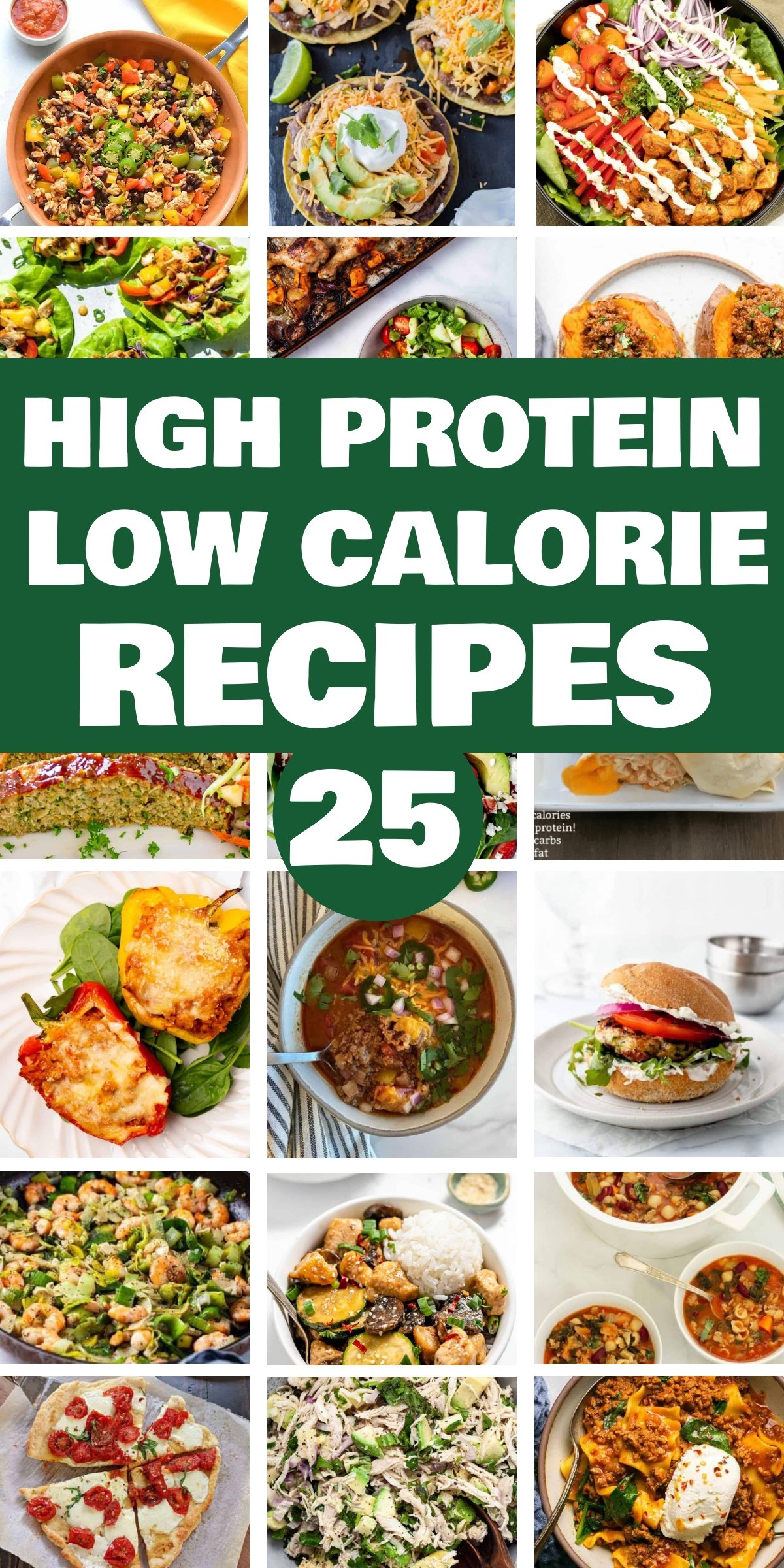 25 Easy Delicious High Protein Low Calorie Recipes
