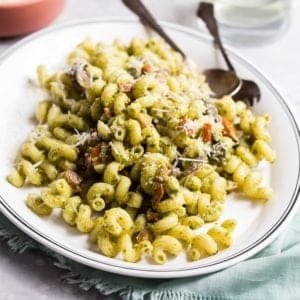 27 Easy Homemade Copycat Recipes 21 Pesto Cavatappi Culinary Hill squareHR 06