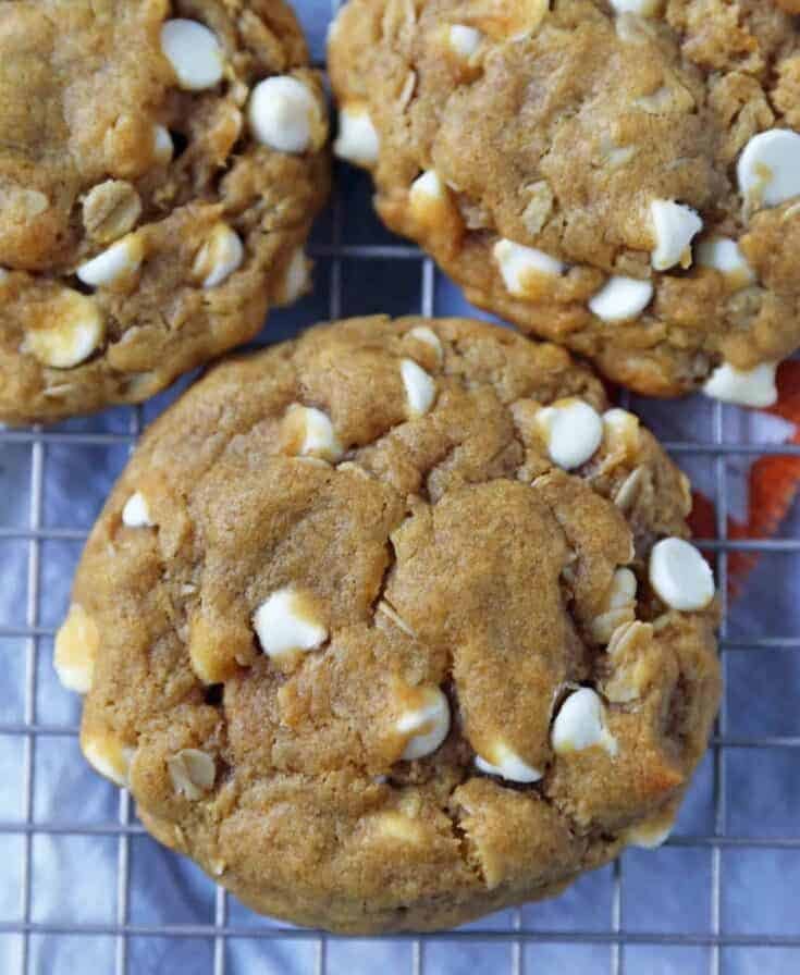 Pumpkin White Chocolate Chip Cookies 11 scaled