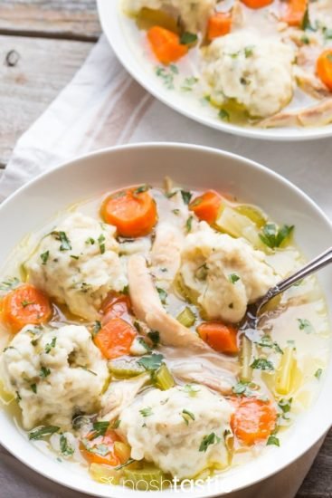 gluten free chicken and dumplings recipe photo