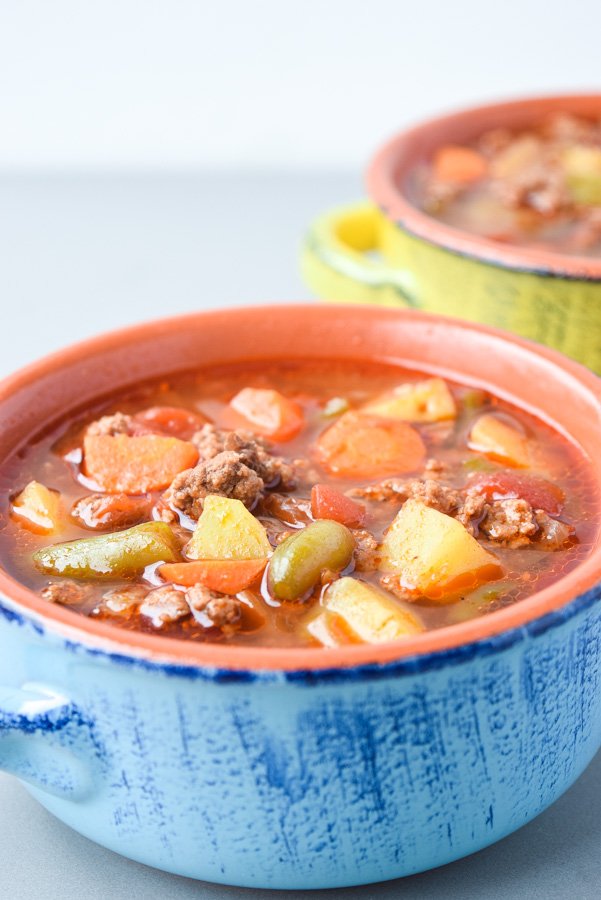 instant pot hamburger soup