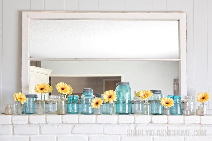 spring 2013 mantel