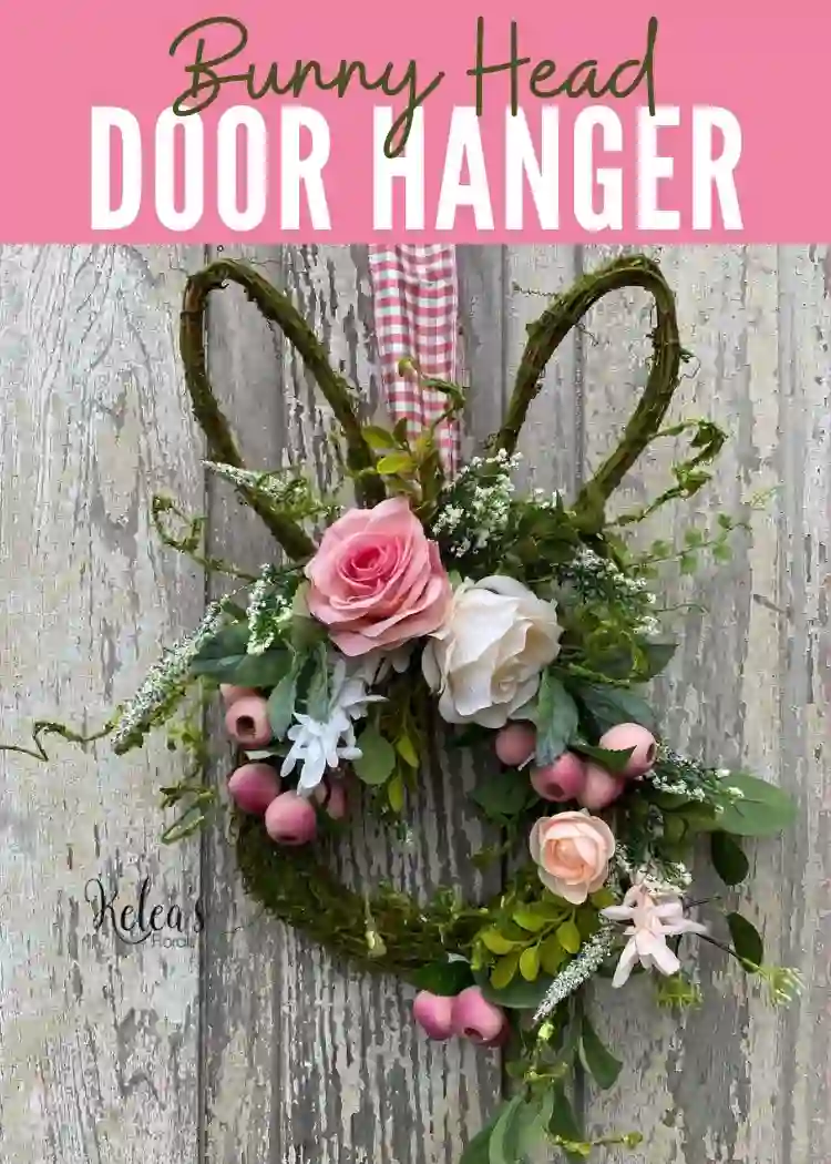12. Bunny Head Door Hanger