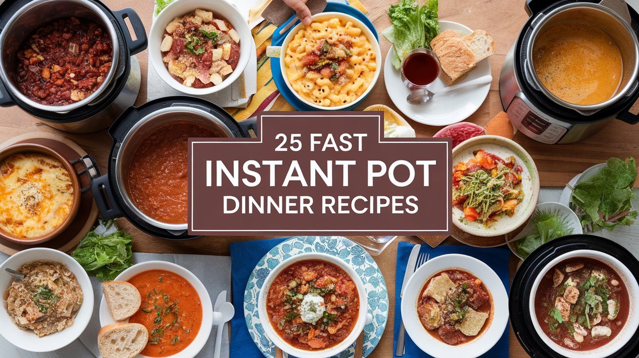 25 Fast Instant Pot Dinner Recipes