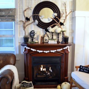 halloween mantel 12