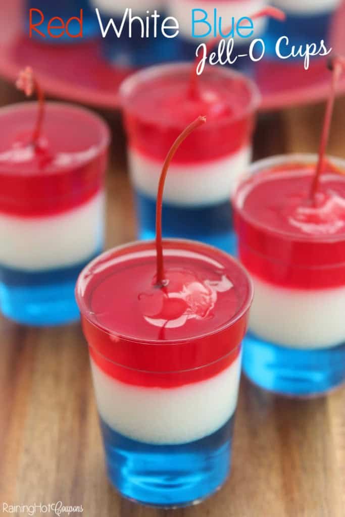 21 Quick And Easy 4th Of July Desserts 28 Jell O Cups