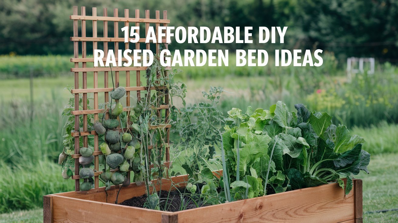 15 Affordable DIY Raised Garden Bed Ideas 1