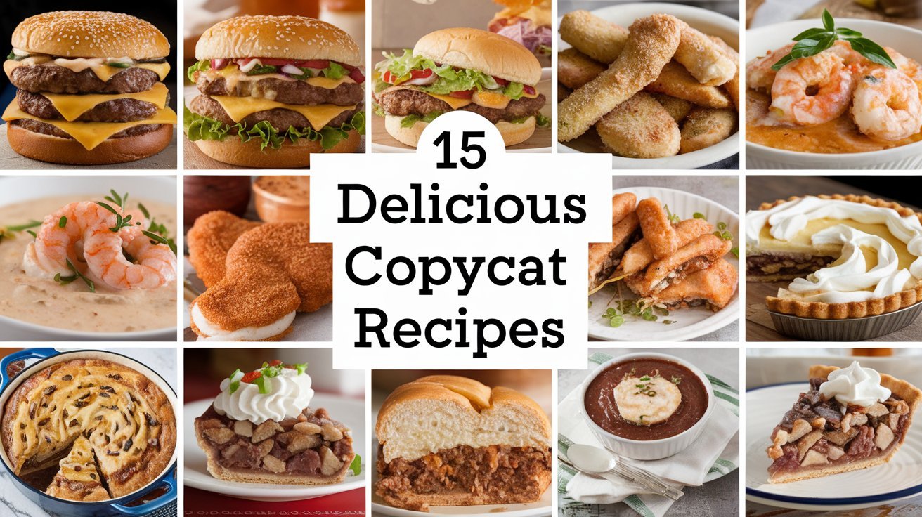 15 Delicious Copycat Recipes 1