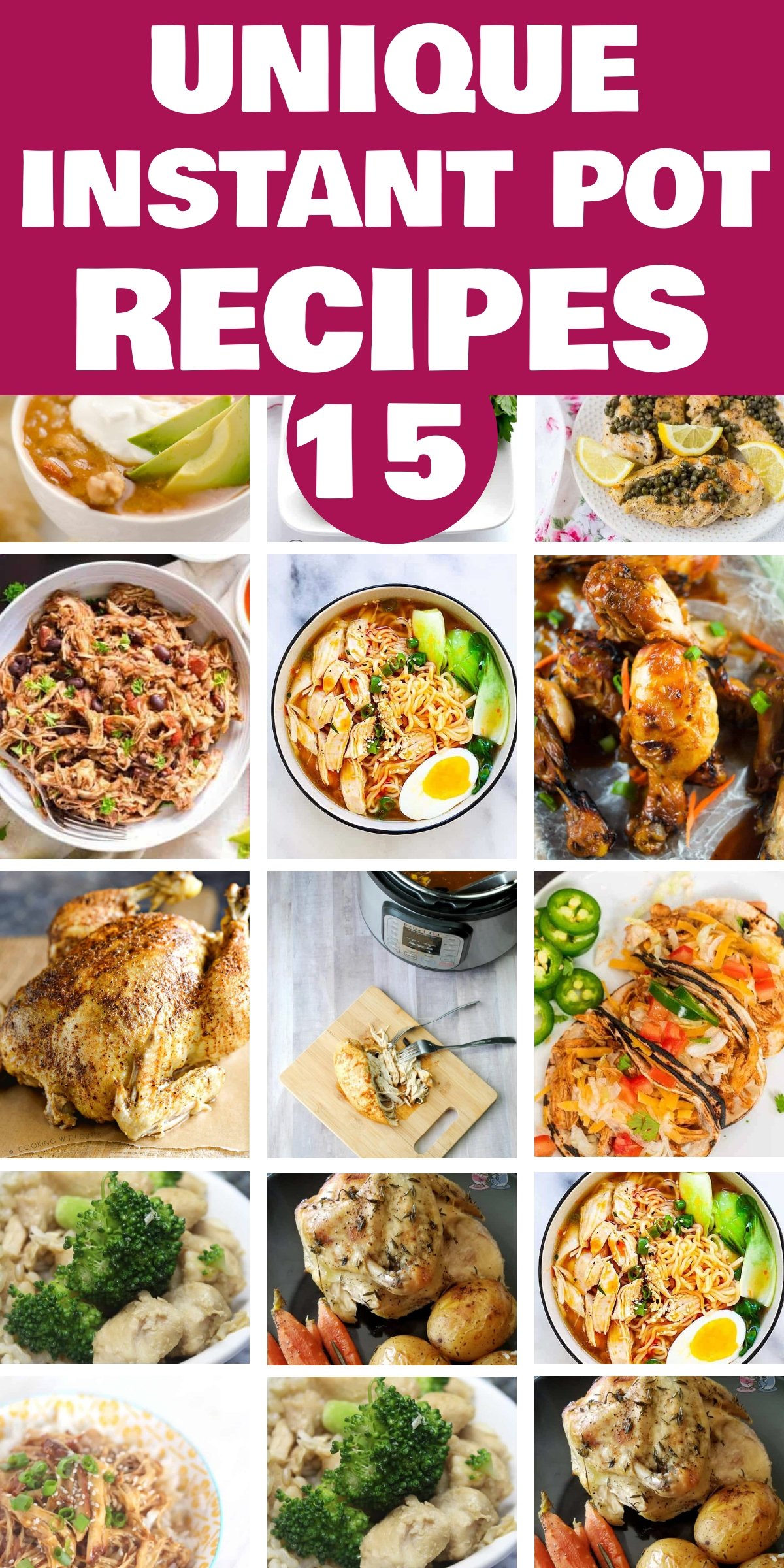 15 Healthy Instant Pot Recipes