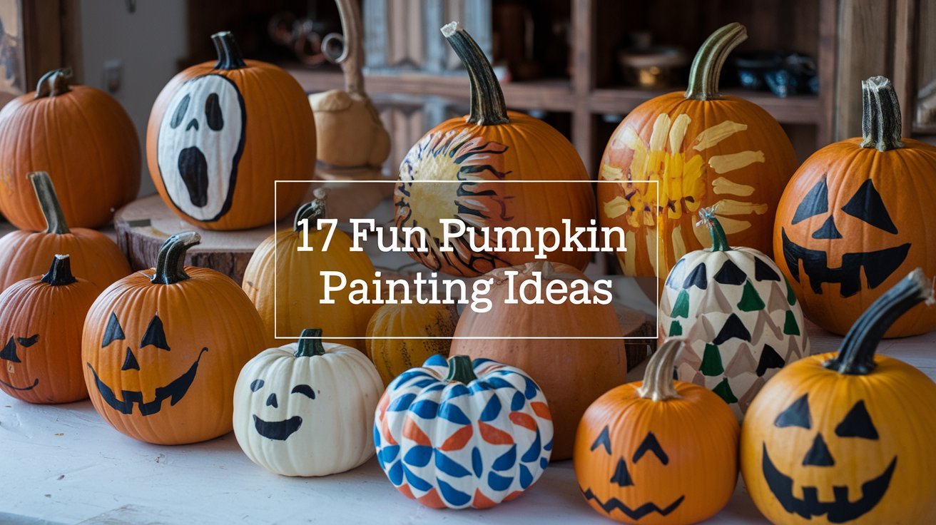 17 Fun Pumpkin Painting Ideas 1
