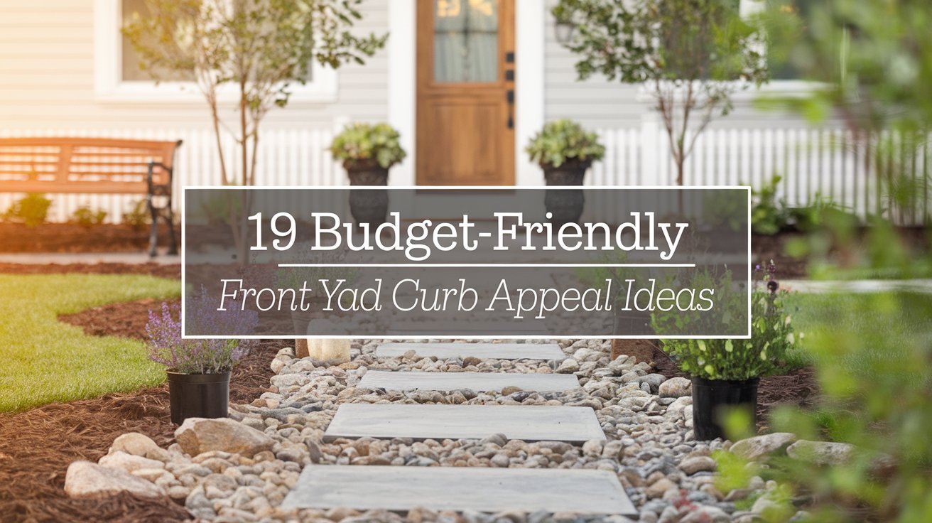 19 Budget Friendly Front Yard Curb Appeal Ideas 1