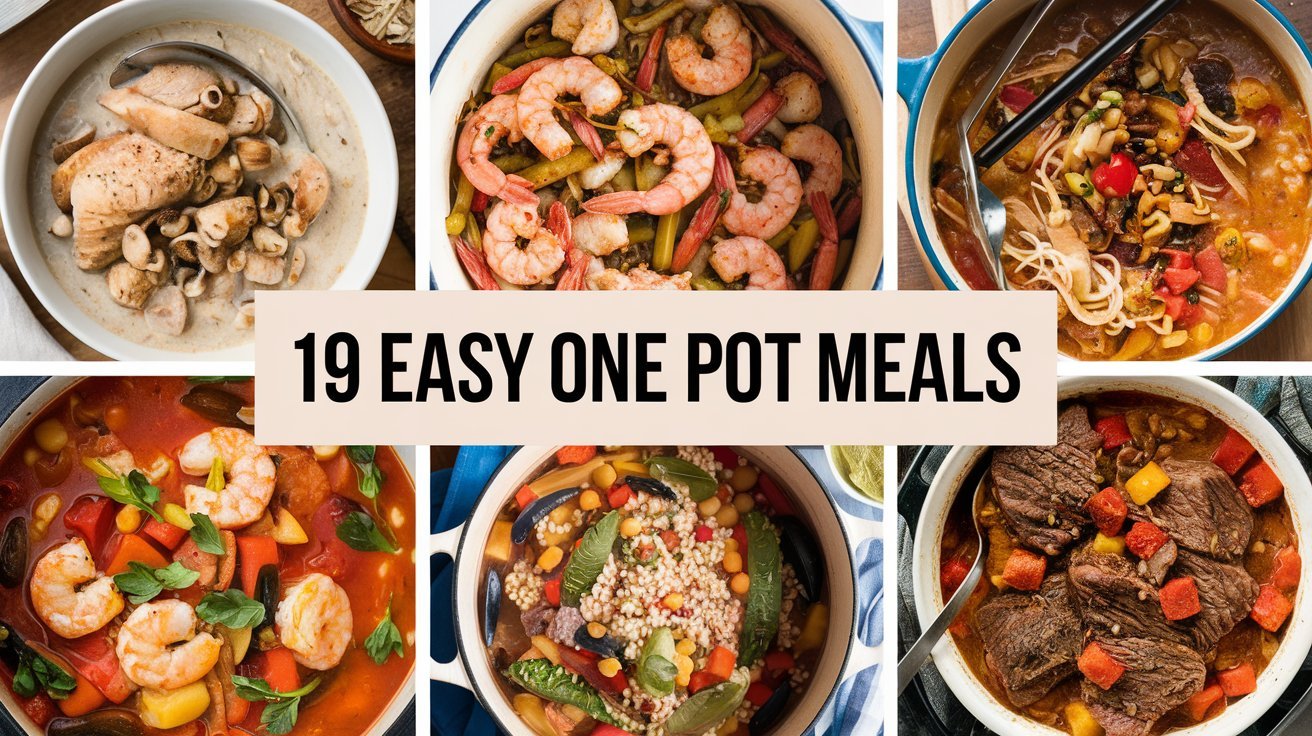 19 Easy One Pot Meals 1