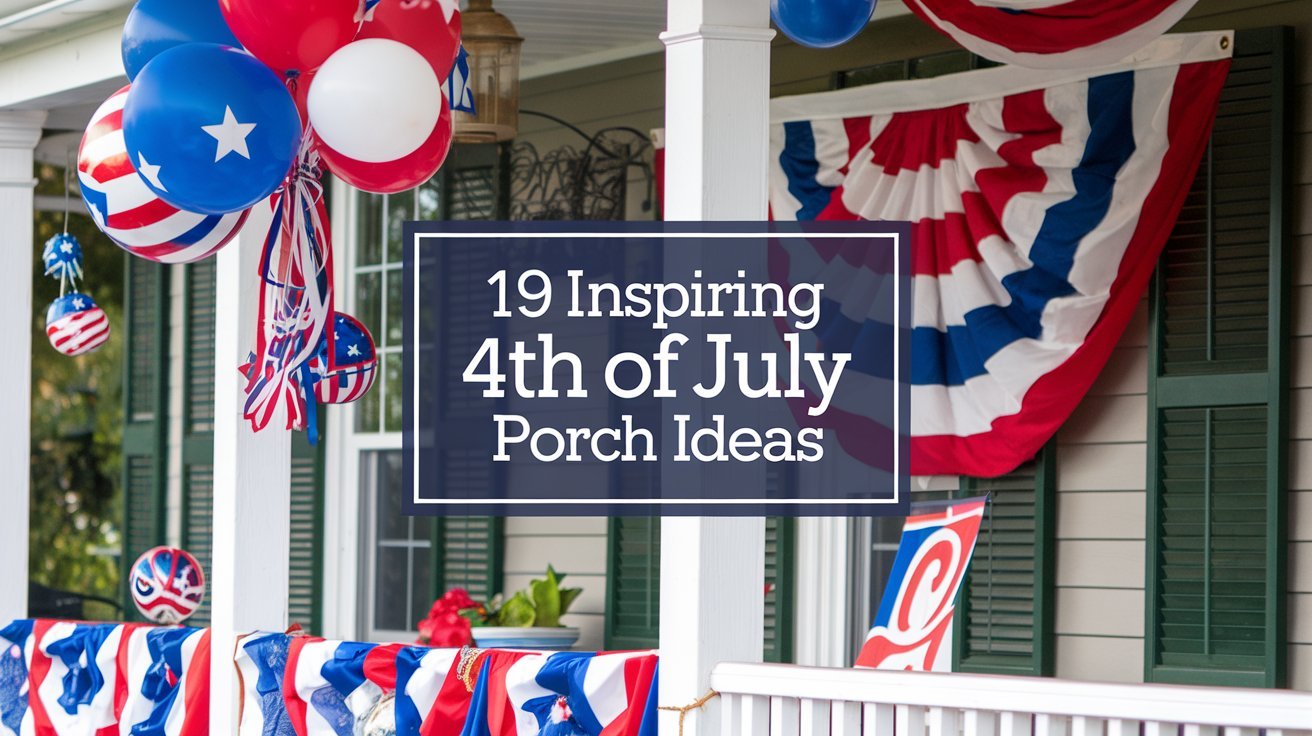 19 Inspiring 4th of July Porch Ideas 1