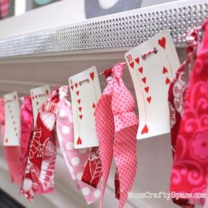 Heart Card Garland