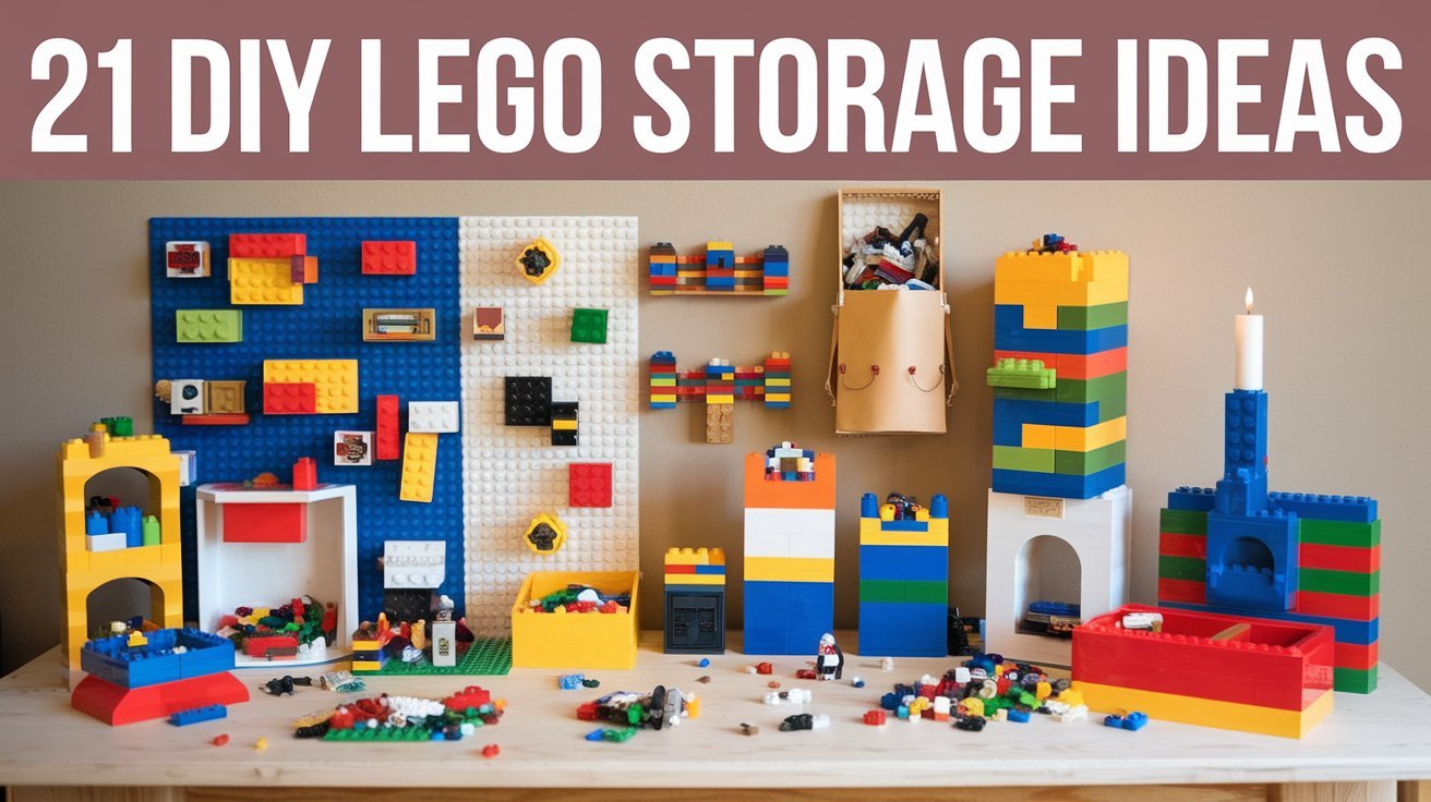 21 DIY LEGO Storage Ideas 1