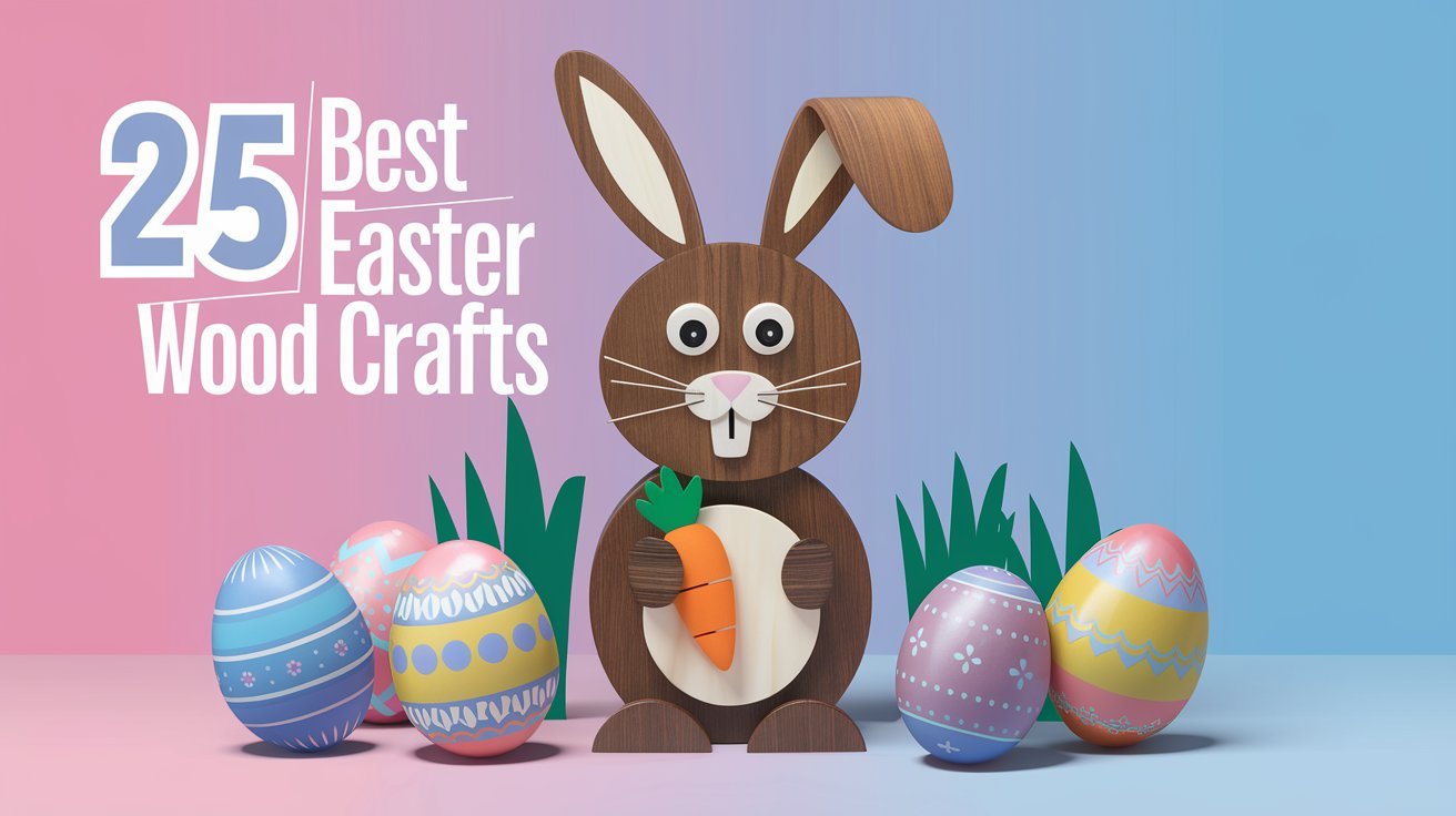 25 Best DIY Easter Wood Crafts 1
