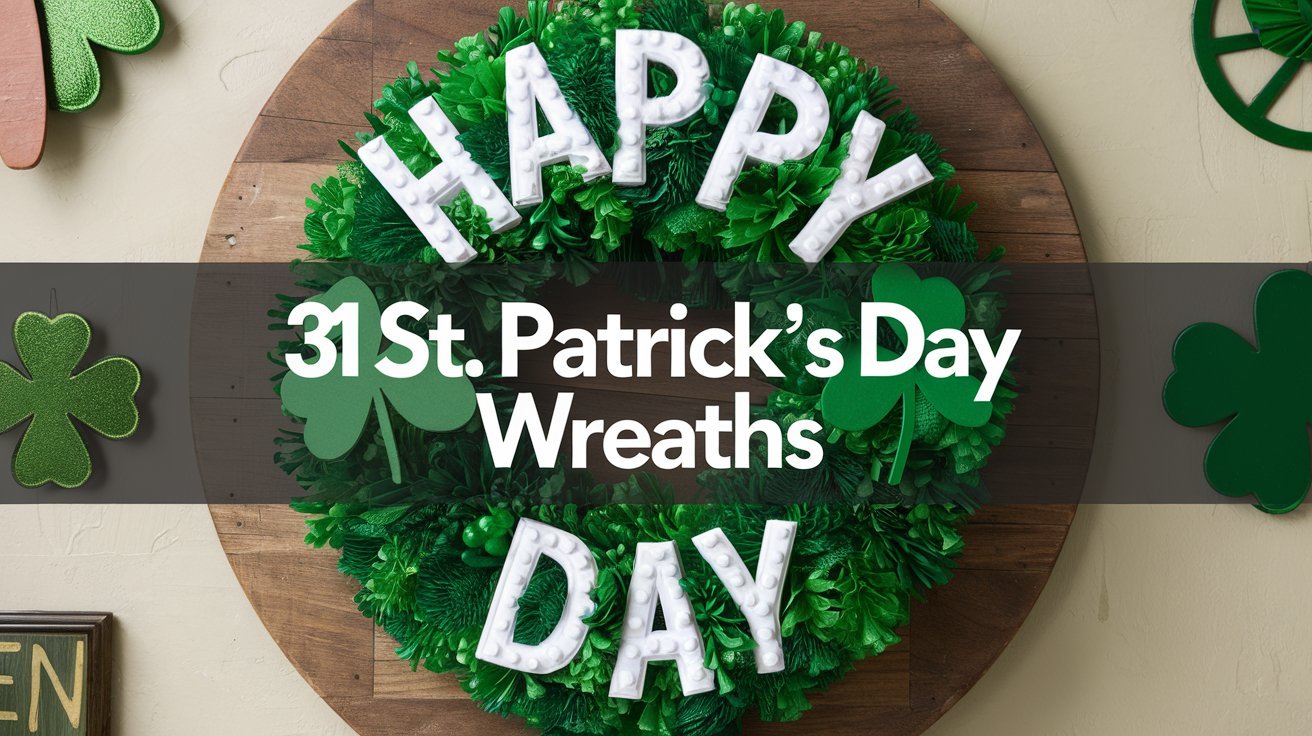 31 St. Patricks Day Wreaths