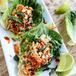 LR Asian Chicken Lettuce Wrap 0758