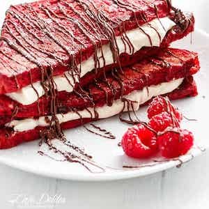 Red Velvet French Toast Cheesecake IMAGE 11