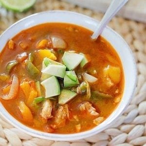 Slow Cooker Fajita Soup
