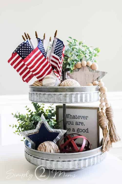 Summer Tiered Tray BLOG 4
