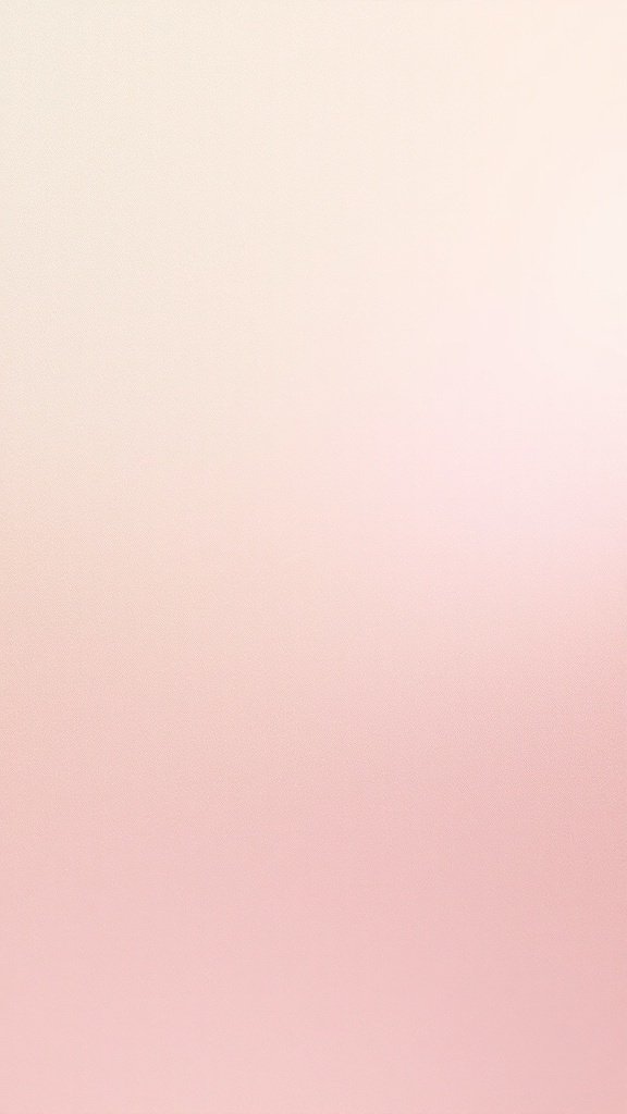 Ombre wallpaper transitioning from champagne to soft pink