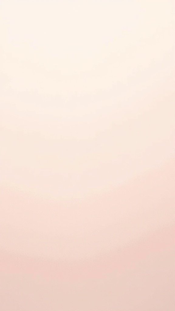 Ombre wallpaper transitioning from creamy beige to blush pink