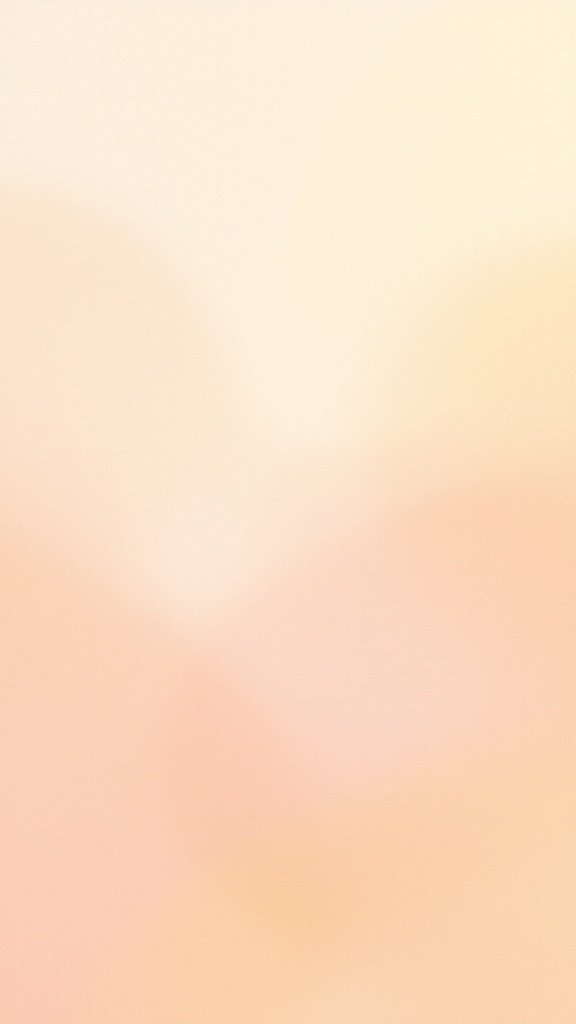 A soft pastel watercolor design featuring warm hues of pink and gold, evoking the essence of a sunrise.