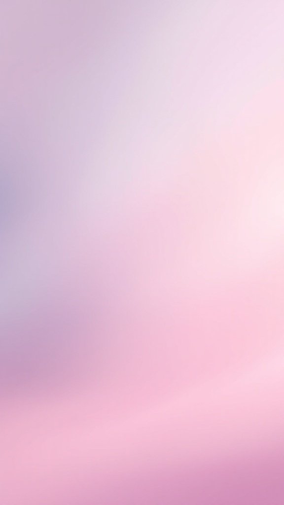 Ombre wallpaper transitioning from lilac to rose pink